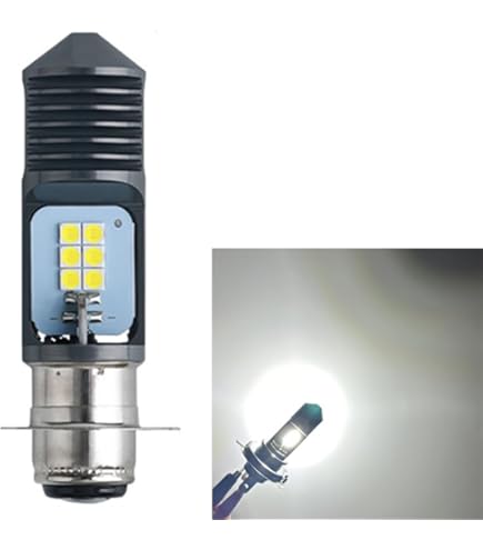 Amazon | P15D バイク用LEDヘッドライト PH7 HI/LO切替 二輪車前照灯用