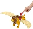 フィッシャープライスImaginext DCスーパーFriends Legends ofバットマン、Zeus & Flying Lion Figures ,マルチカラー