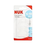 最初の選択肢に加えて、シリコーン乳首S2と、1パック大2 (NUK) - NUK First Choice Plus Silicone Teats S2, Large 2 per pack [並行輸入