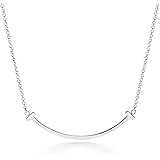 レディース【ティファニー】ネックレスアクセサリーTIFFANY and Co. 35189432 T Smileミニ18Kペンダントです