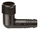 Rain BirdSWGE10 EZ Pipe Elbow Fitting, 1/2" Male Pipe Thread x 1/2" Spiral Barbed Elbow, 10-Pack [並行
