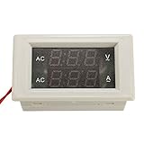 Beho- AC60 - 300V 100AデュアルディスプレイLCDパネルアンペア電圧メーター電流計の変圧器