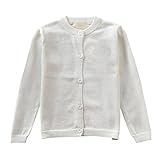 Cutelove　カーディガン　純色　ニットセーター　Tシャツ　ラウンドネック　トップス　ロングスリーブ　長袖　編み物　綿　男の子　女の子　ベビー　ボイズ　ガールズ　赤ちゃん　幼児　春　秋　冬　可愛い