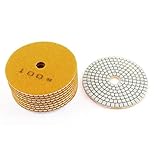 200グリット4インチのダイヤストーンドライウェットダイヤモンド研磨パッド10個入り