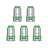 Eleaf GTL coil 0.4Ω Head，iJust P40 / iJust D20 / iStick Power Mono/FlasQ/iSolo Air 2 / iStick Pico Compaq/iJust AIO/Glass Pen対応 交換用コイル 5個入り (0.4Ω)