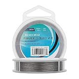 BENECREAT 80m/0.38mm ステンレスワイヤー クラフトワイヤー 7本撚り 極細 メタルワイヤー ステンレス製 ステンレスワイヤー ビーズ通し アクセサリー ジュエリー作り 手芸素材 手作り アクセサリーパーツ 手芸 DIY用品