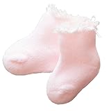 Catherine Cottage(キャサリンコテージ) 日本製 ふわもこベビーソックス XXXS ピンク