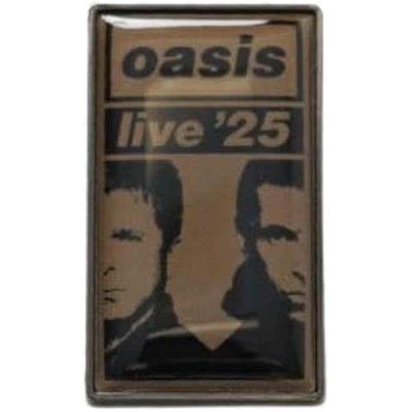 Amazon.co.jp: Oasis オアシス Live 2025 JAPAN グッズ ピンズ Live'25