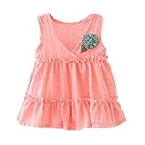 Cutelove 子供ドレス ワンピース プリーツドレス ドレス 女の子 レース タンクトップワンピース 可愛い 夏 袖なし ベビー 素敵 プリンセスドレス