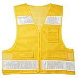 [ACE] 安全ベスト 防犯 パトロールベスト イエロー #90854