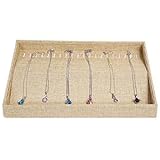 フラネルディスプレイスタンドジュエリーボックスネックレスリングボックスデコレーション収納ボックス