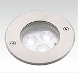 タカショー　シンプルLEDグランドライト 2型 15mm厚ガラス仕様（LED色：白色） HFF-W02S　100V用　※別途スコッチキャストが必要　【エクステリア照明 ライト】