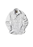 EVEN RIVER US-906 55 ユーロシャツ シルバー オールシーズン用 M