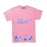 ダンス 衣装 ガールズ 「HOORAY(フーレイ)のセクシーな雰囲気の口紅ロゴTシャツ」 S ライトピンク