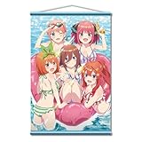 五等分の花嫁∽ B2タペストリー 集合 水着A TPAN-G008-m07