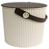 omnioutil オムニウッティ フタ付きバケツ Sサイズ 8L ナチュラル ニュートラル アイボリー