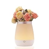 floomsun花テーブルランプ、夜ライトランプ花瓶ランプLED雰囲気ランプUSB充電式、ギフトの友達