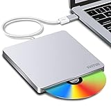 YOTUO 外付けDVDドライブ USB 3.0 Type C用 ポータブルDVD書き込みCDバーナー RW ROM 光学ドライブ プレーヤーリーダー ディスクディスク ノートパソコン デスクトップ PC Windows 11/10/8/7 Mac Pro/Air MacBook Linux (SY-IDD031)