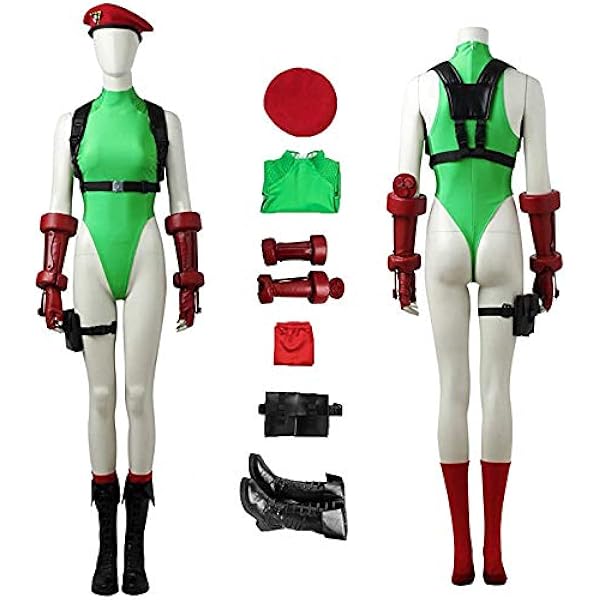 Amazon.co.jp: コスプレ衣装 ストリートファイター キャミィ・ホワイト