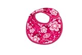 Baby Boum Bib (21 cm, Velvet Akimi Fuchsia) by Baby Boum