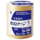 ニチバン セロテープ 大巻 24mm幅 70ｍ巻 5巻入 405-24×70