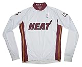 NBA Miami Heatメンズ長袖サイクリングジャージー M