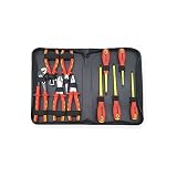 Westward 1YXJ7 Insulated Tool Set, 10 Pc by WestWard Tools