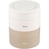 Amazon｜ベストコ 弁当箱 2段 ハンドル付き 480ml ペールピンク