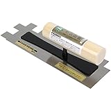 緑長 本焼クシ目鏝 20ミリ目 255mm