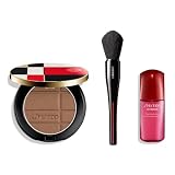 SHISEIDO エンハンサーキット | カラー＋グロウ エンハンサー 09 Bronze Agate 7g + MARU FUDE マルチ フェイスブラシ + アルティミューン美容液小型（10g) | フェイス & アイカラー | パウダータイプ | 無香料 | スキンケア パウダー つや | 資生堂