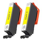BINGSTARONE SAT 互換インク エプソン用 EPSON用 SAT インク サツマイモ インク SAT-Y イエロー 2個 対応機種:EP-712A EP-813A EP-713A EP-814A EP-714A EP-815A EP-715A EP-816A EP-716A EP-812A【大容量/残量表示対応/個包装】