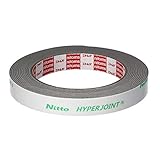 ニトムズ(Nitoms) 超強力両面テープ 粗面用 ブロック ベニヤ 接着 固定 強力 20mm×4m×厚さ1.2mm T4593