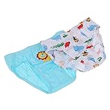 Lovoski 2枚入り　キッズ　コットン　下着　ブリーフ　パンツ　ショーツ　漫画　可愛い　全3サイズ4パタン - ライオンボーイズ, 7-8T