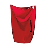 Zicac　ベビーカー用収納バッグ　カバー　ストローラーカバー　肩掛けベルトと持ち手付き　2種類/4色選択可能　ナイロン　丈夫　収納便利　旅行などの出掛けに最適 (A型, レッド)