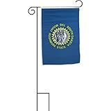 12X18 12X18 State Of South Dakota Sleeved Garden Stand Flag [並行輸入品]