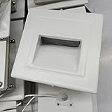 Zehui屋外ip65防水階段ステップコーナー壁台座Recessed Hall Squareランプ3 W LED Footlight mhy-0826-Zjj893