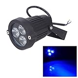 Lixada 9W AC85-265V 3LEDs 芝生ライト　スポットライト ステーク付き IP65　屋外、庭、池、公園