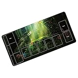GENESIS プレイマット カードゲーム TCG リモート デスクマット マウスパッド 上質 厚手 3way 森 草 虫 ppn78