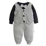 Spinas（スピナス) ベビー服 ロンパース お宮参り 男の子 フォーマル タキシード 結婚式 キッズ コスチューム 出産祝い