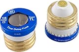GE Type T/TL Time Delay Fuse, 15-Amp, 2-Pack 18252 [並行輸入品]