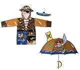 Kidorable恐竜レインコートと傘セット( 6 / 6 x )