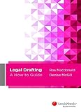 Cover of Legal Drafting - A How to Guide