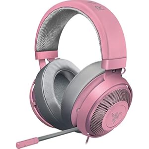 Razer Kraken Quartz Pink ゲーミングヘッドセット 3.5mm 冷却パッド PS4 PS5 PC Switch スマホ【日本正規代理店保証品】 RZ04-02830300-R3M1
