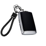 [Unhoke] CX5 キーケース CX8 キーカバー CX30 MX30 CX60 CX-30 CX-8 ロードスター などに適応 キーシェル スマートキーケース 高級 軽量 傷防止 TPU製 おしゃれ (銀黒)