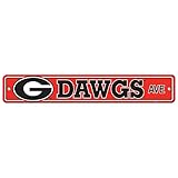 Georgia BulldogsプラスチックStreet Sign