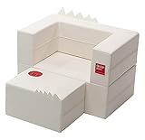 ビリーブ デザインスキン キッズ用 ケーキソファ ホワイト