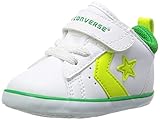 [コンバース] CONVERSE ベビーシューズ ミニ P-L N (16秋冬) MN P-L N (16秋冬) 7CK445 (ホワイト/ライトグリーン/グリーン/7)