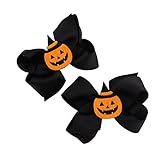 Tovadoo キッズ 女の子 ヘアピン 髪留め 南瓜　可愛い　パーティー　ハロウィン　8CM