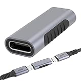 USB C メス - メス、Type-C ジェンダーチェンジャーエクステンダー、USB Type C アダプター |高速充電データ同期 Type-C 変換コネクタ、高速データ転送アダプタ、Type C デバイス用の耐久性のあるコネクタ