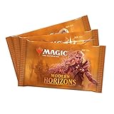 マジック: ザ・ギャザリング モダン ホライゾン ドラフトパック | ブースターパック3個 (カード45枚)